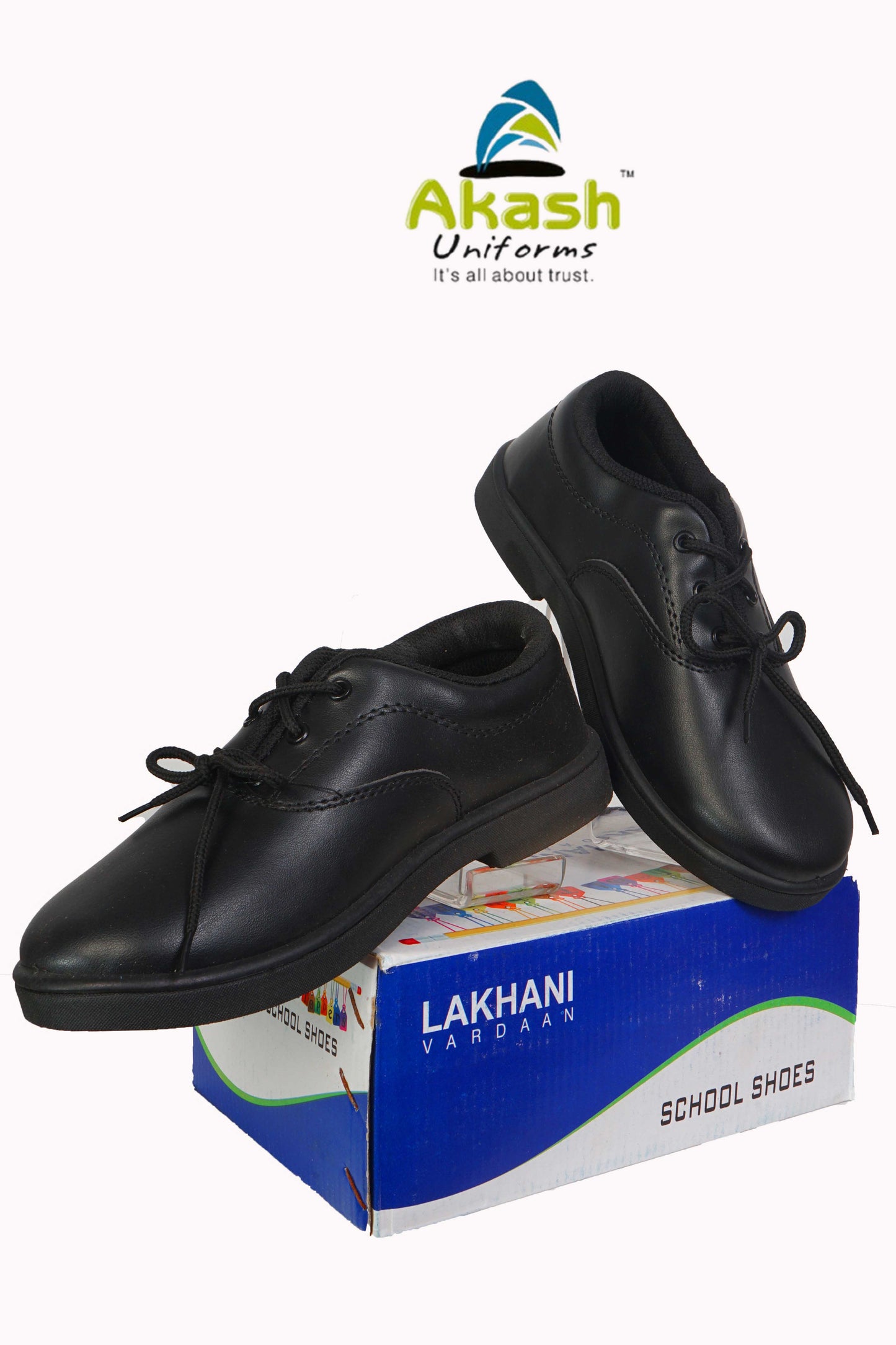 GENERAL SHOES - BLACK - LACE - LAKHANI TOPPER BOY