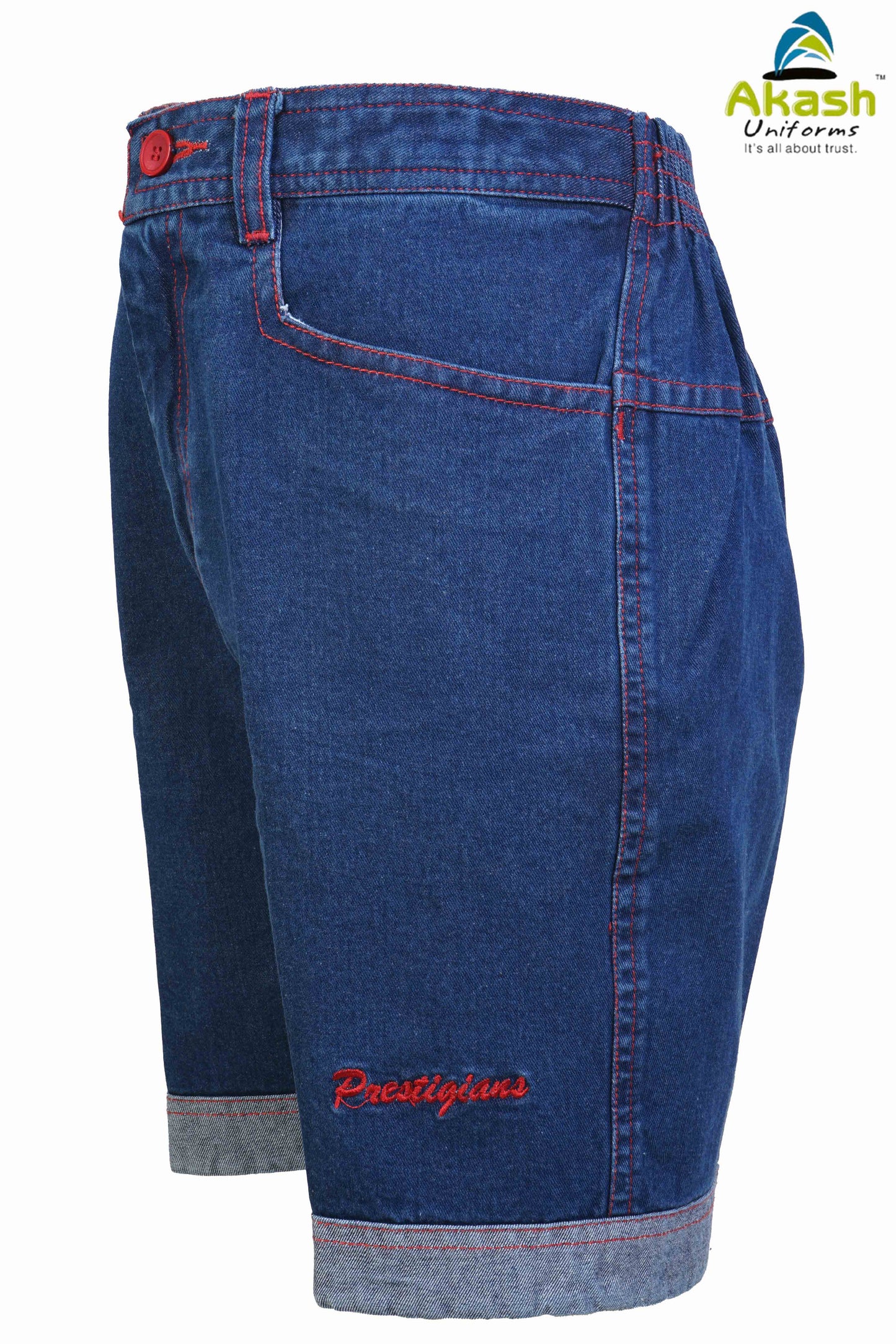 PRESTIGE PUBLIC (DENIM ) HALF PANT