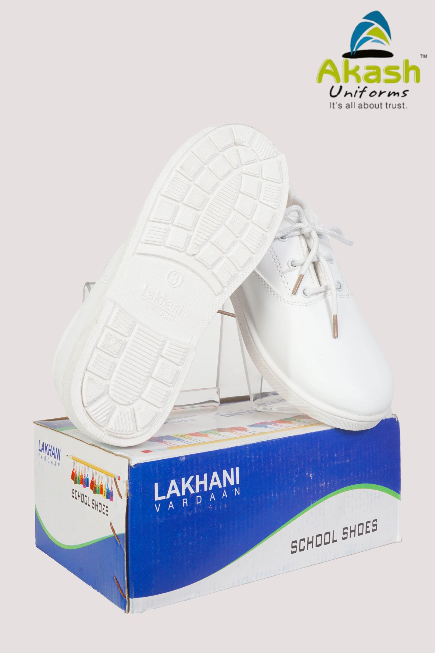 GENERAL SHOES - WHITE - LACE - LAKHANI TOPPER BOY