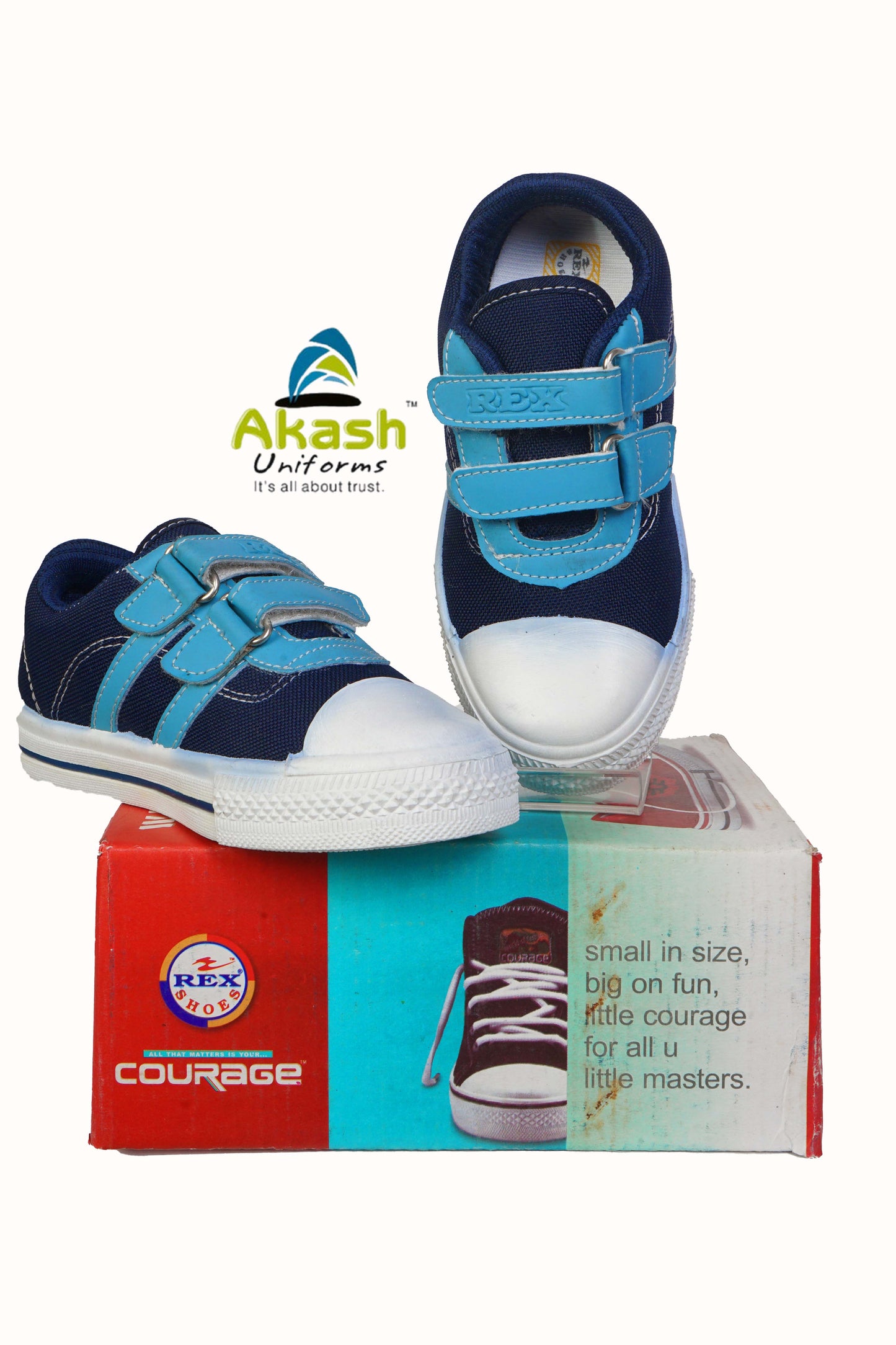 EKAYANAA SCHOOL - BLUE AND SKY SHOES - REX
