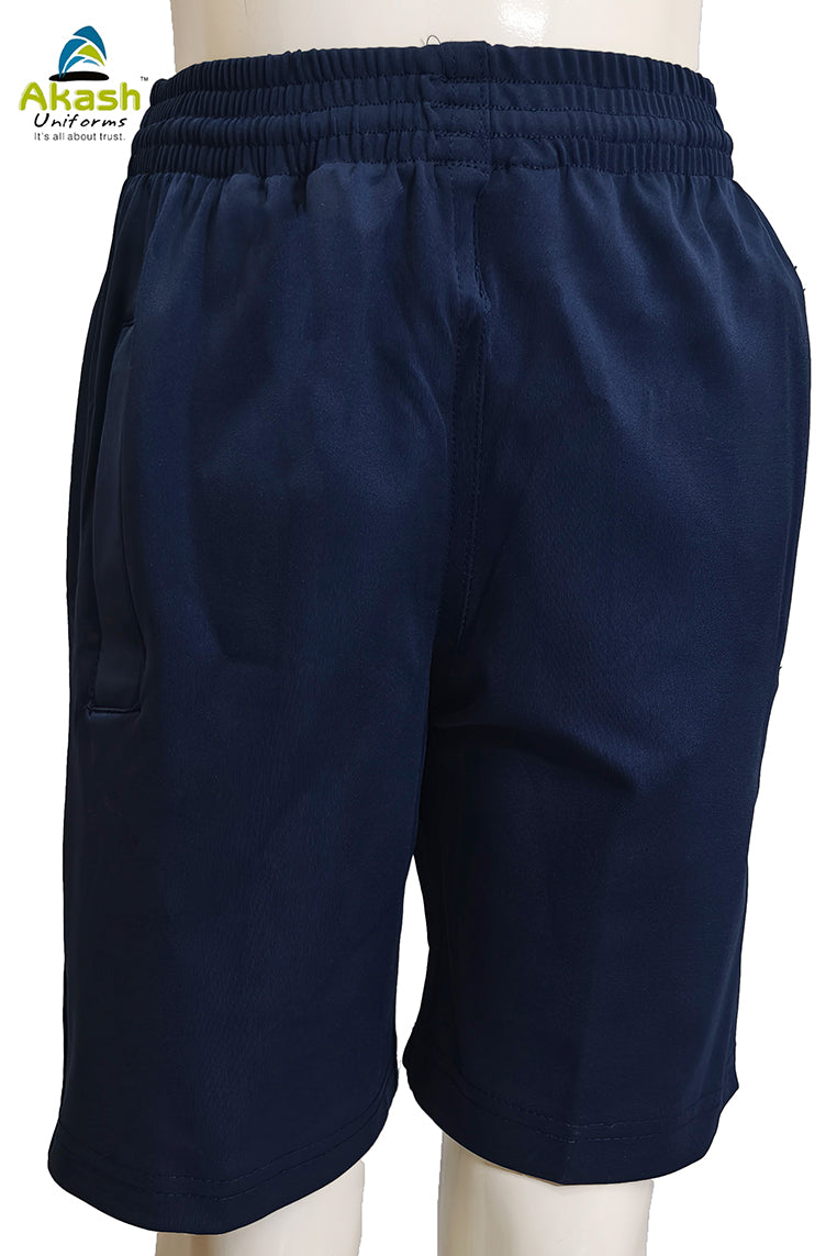 QUEENS' COLLEGE BLUE SPORTS SHORTS