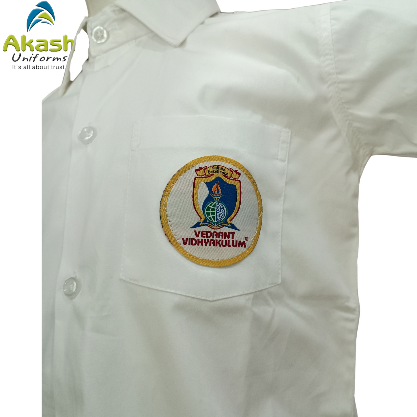 VEDANT VIDYAKULAM HALF SHIRT