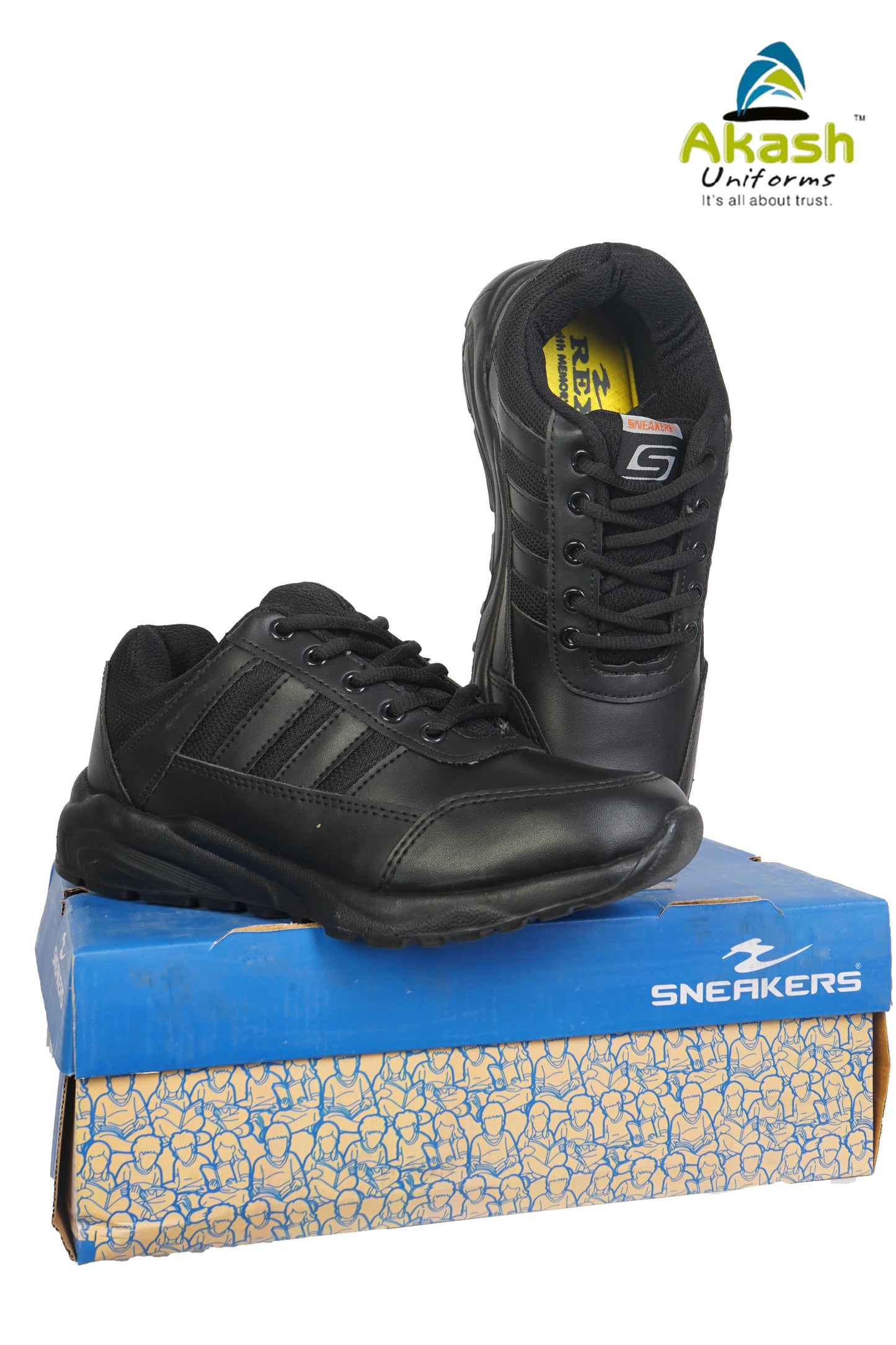 SHISHUKUNJ SCHOOL, SENIOR SCHOOL - ARMOUR BLACK - LACE - REX