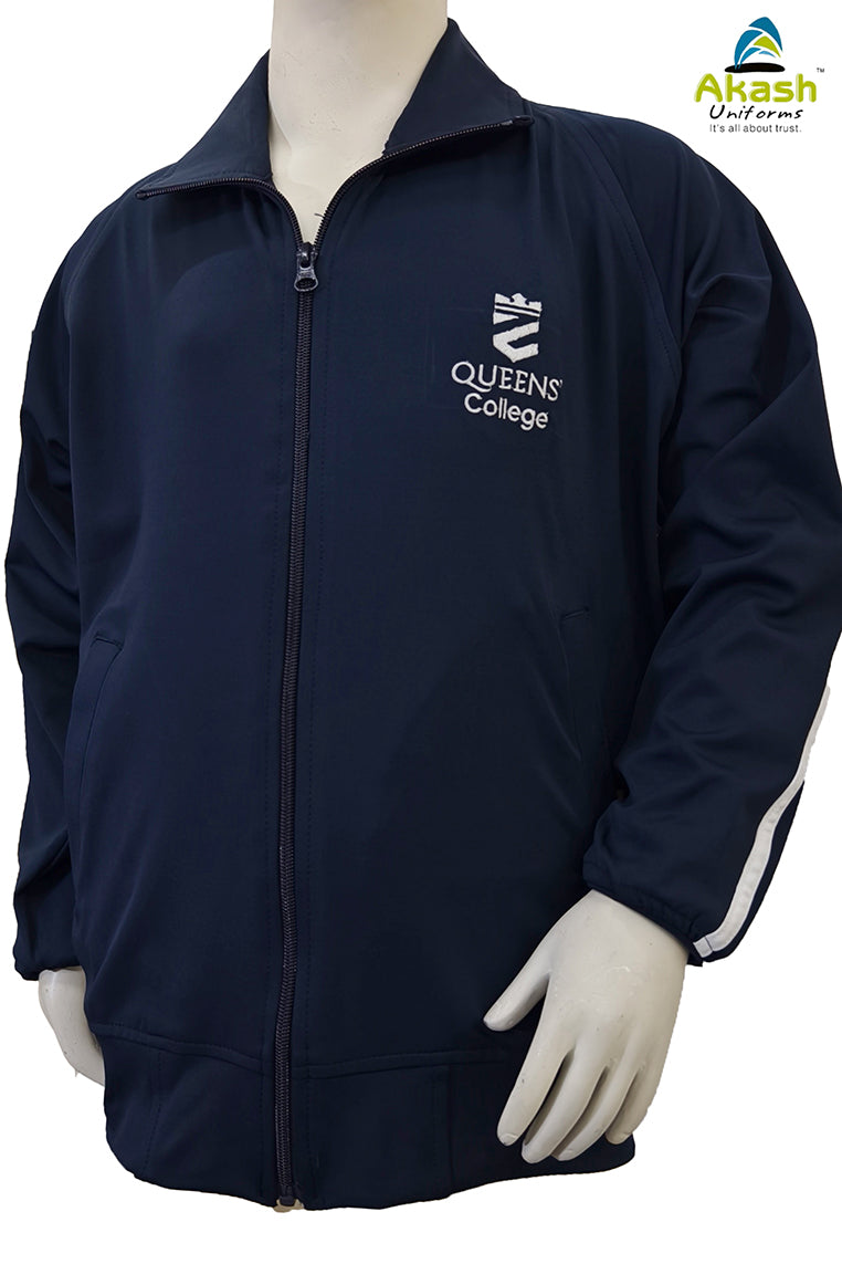 QUEENS' COLLEGE JACKET BLUE