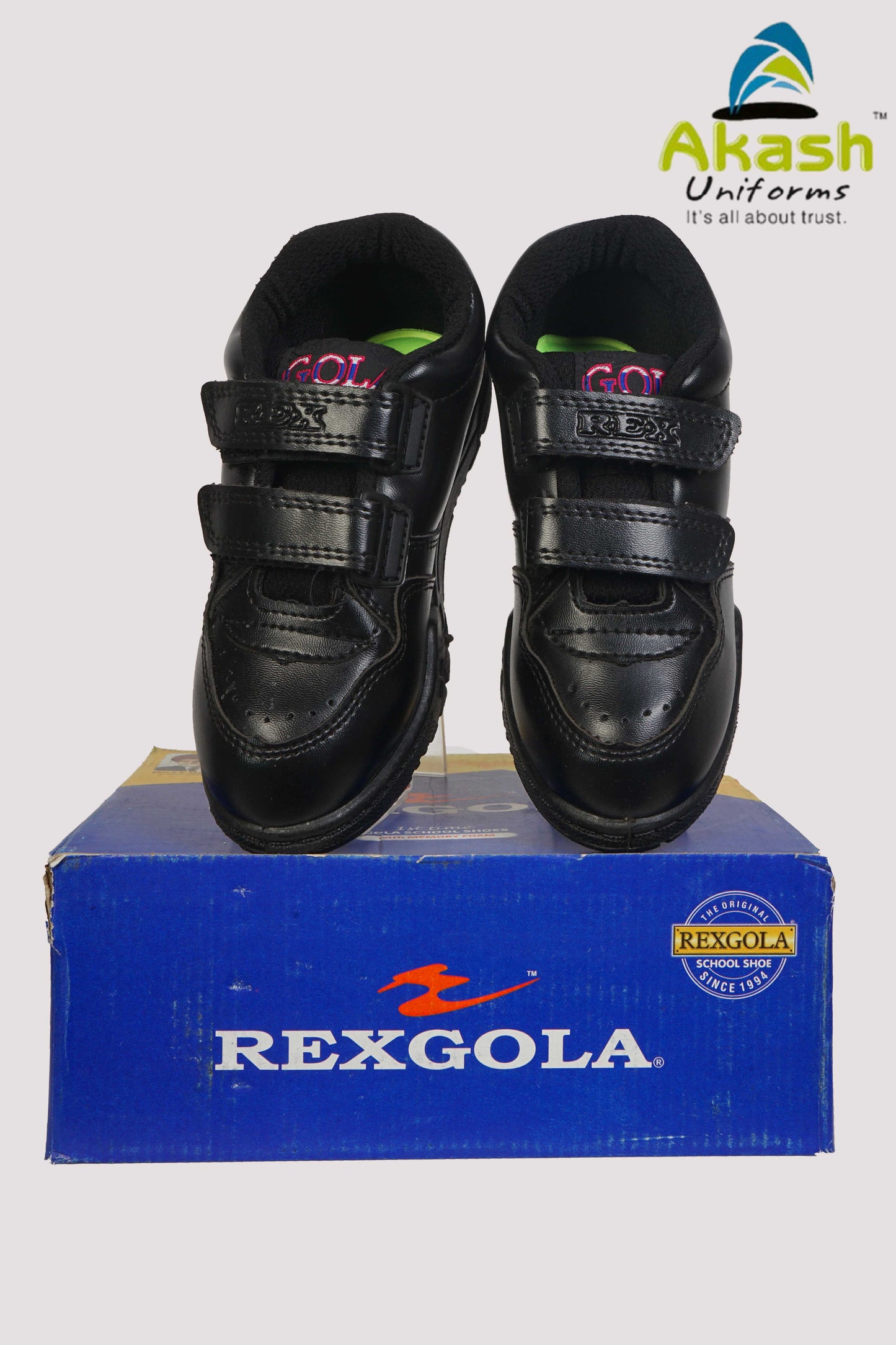 GENERAL SHOES - BLACK - VALCRO - REX GOLA