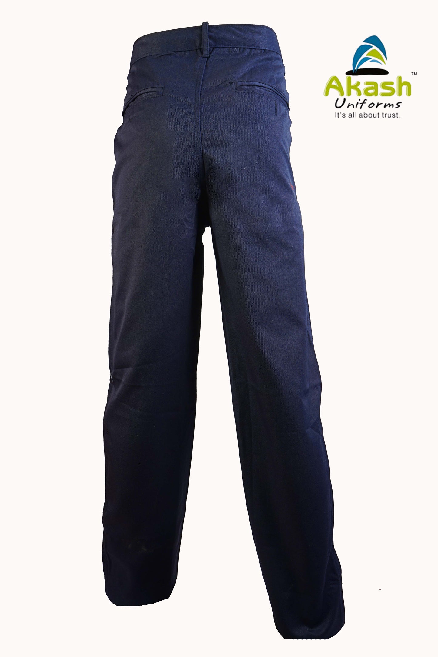 G.D.GOENKA FULL PANT(NAVY BLUE)