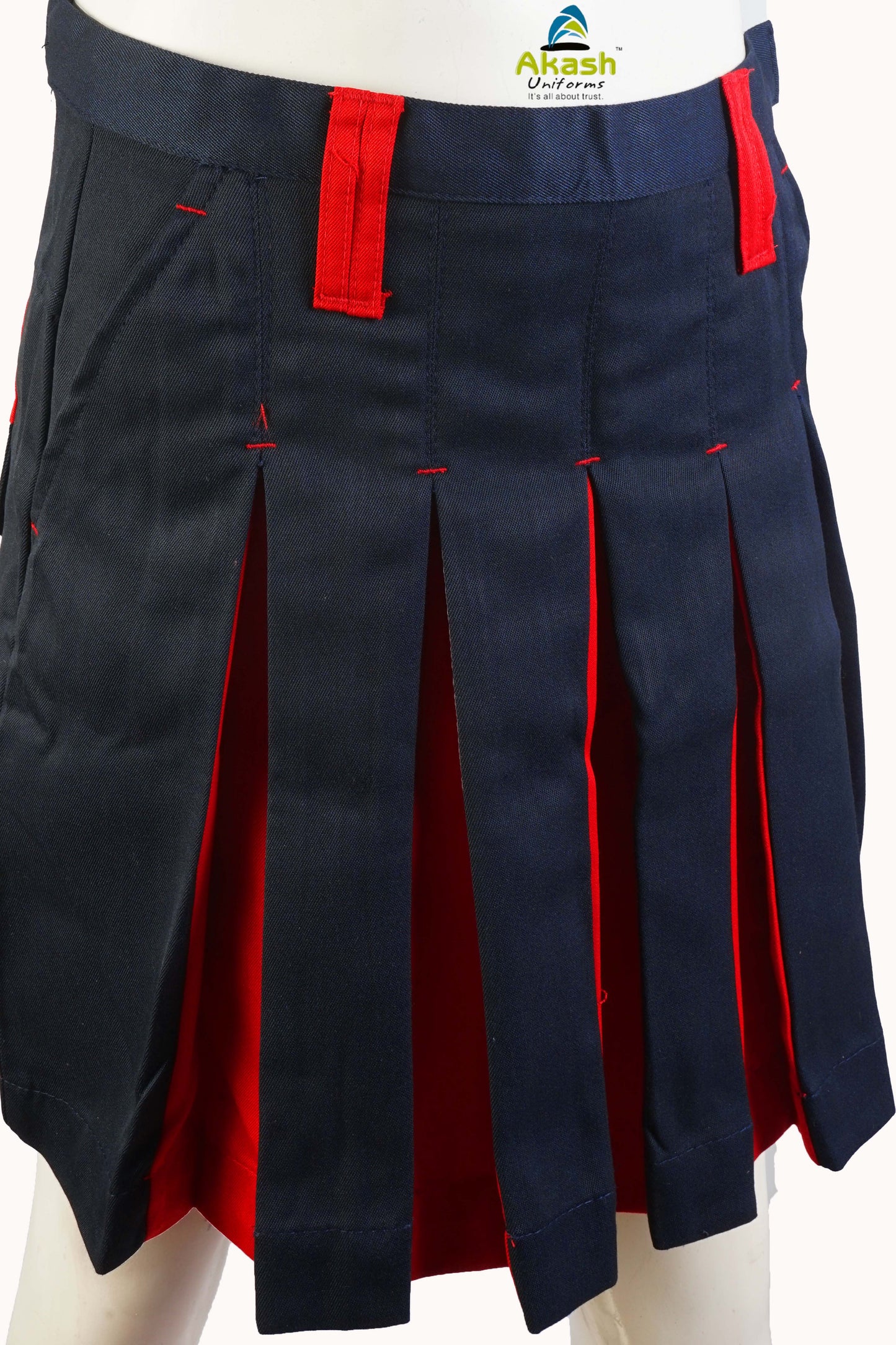 G.D.GOENKA SKIRT JUNIOR(BLUE)