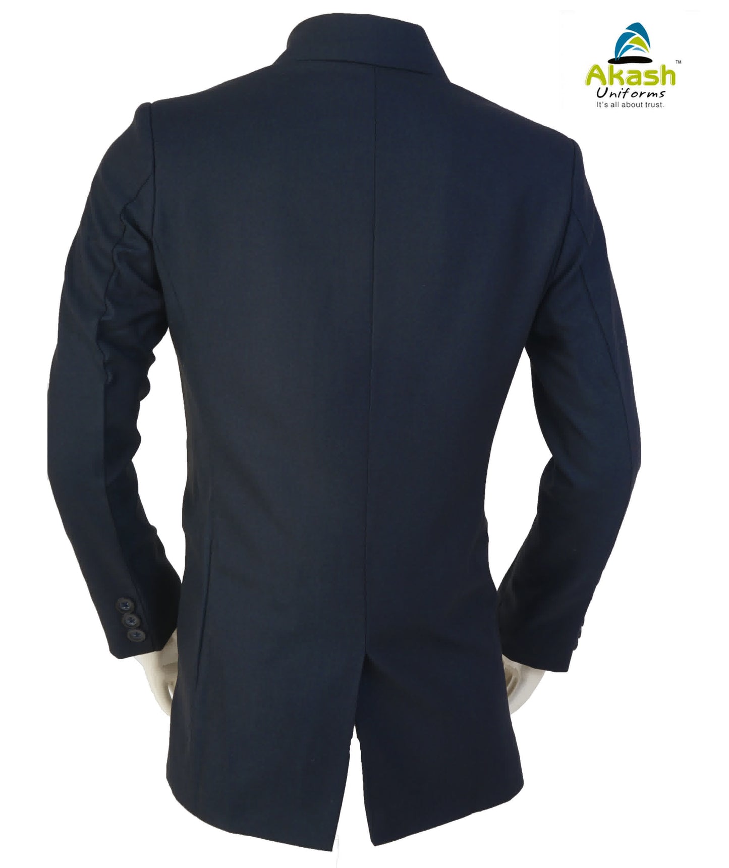 AGARWAL PUBLIC ( PLAIN BLUE) BLAZER (Class Nur.-5)
