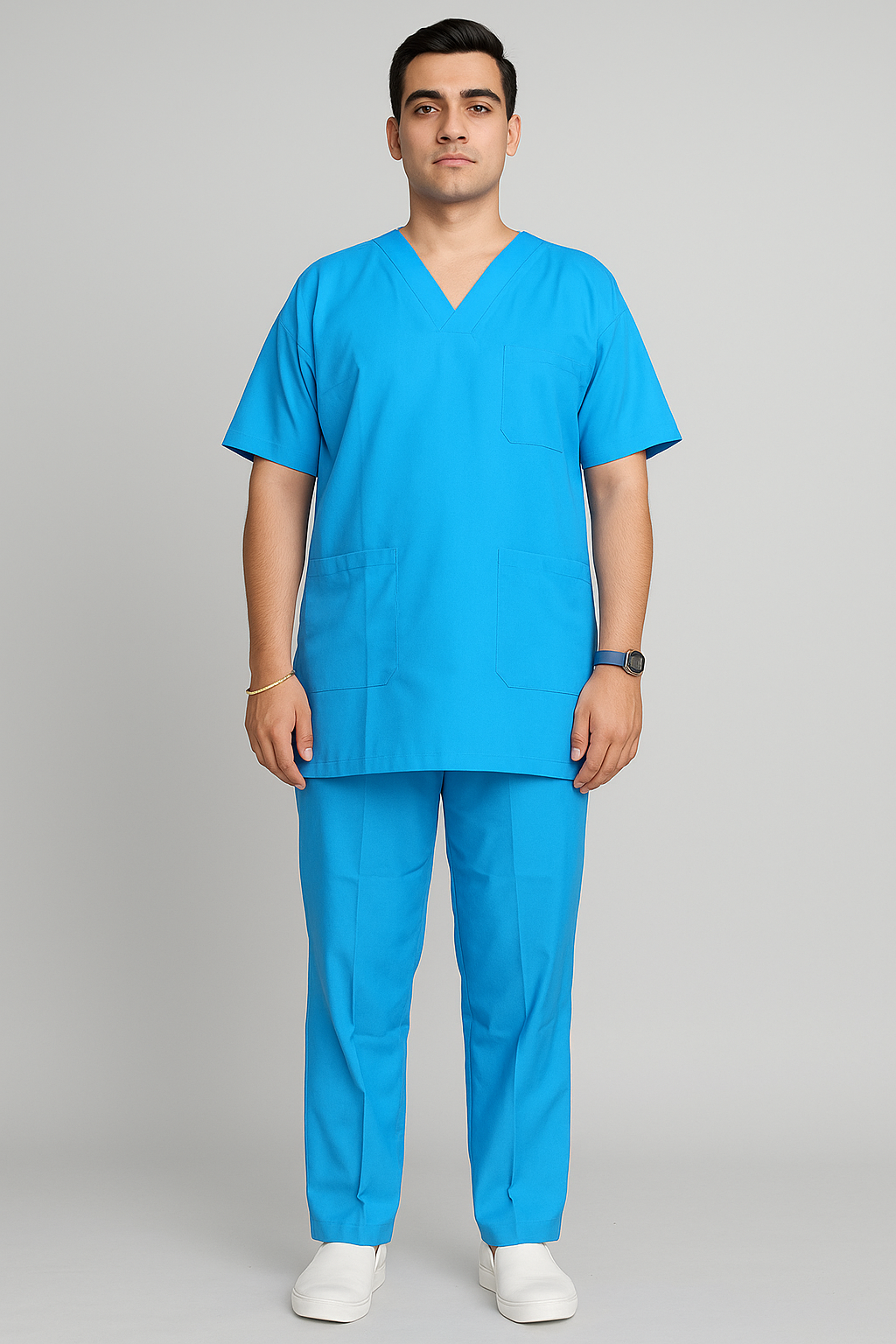 Premium Unisex 5-Pocket Scrub Suit | OT Uniform