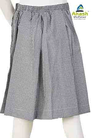 St. RAPHEAL'S-SKIRT -BLACK CHECKS