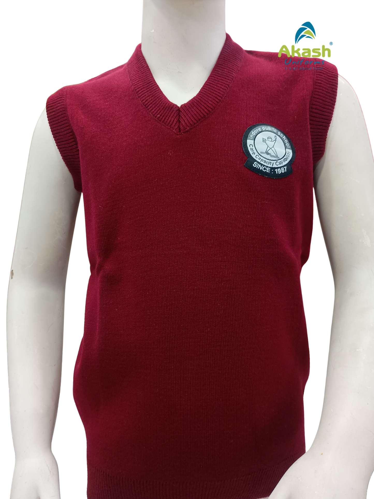 INDORE PUBLIC SCHOOL HALF SWEATER (CLASS 1st to 12th)