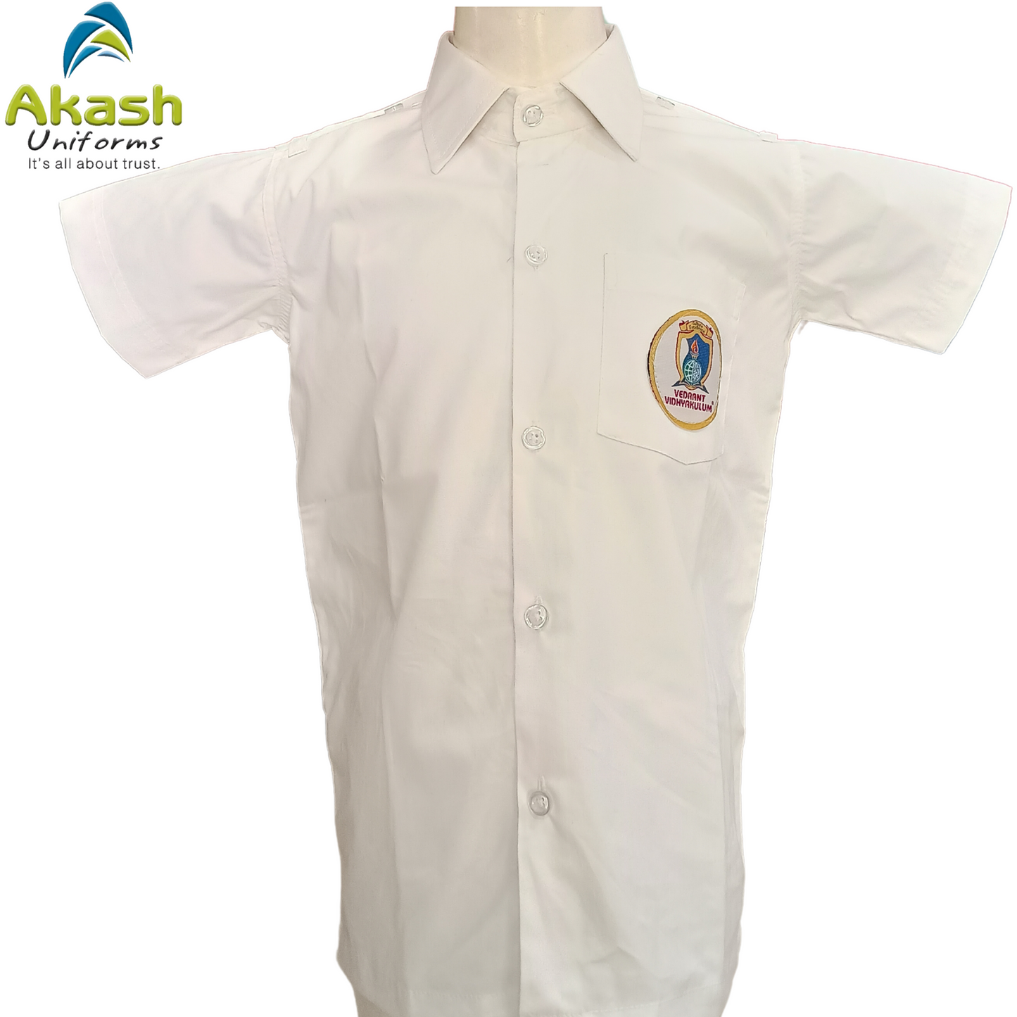 VEDANT VIDYAKULAM HALF SHIRT