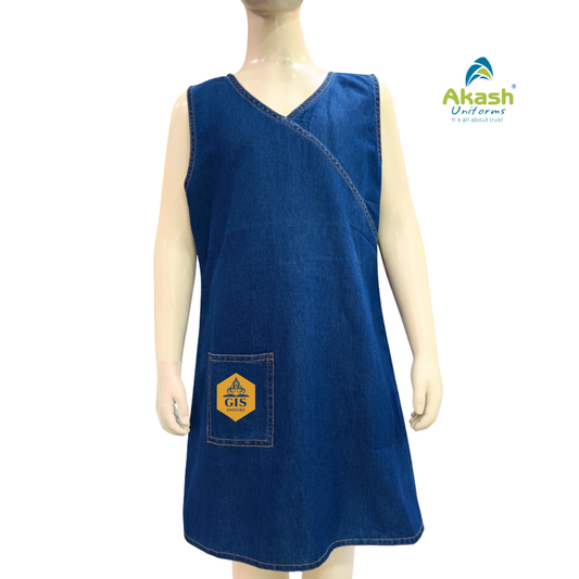 GIS SCHOOL NURSERY DENIM FROCK