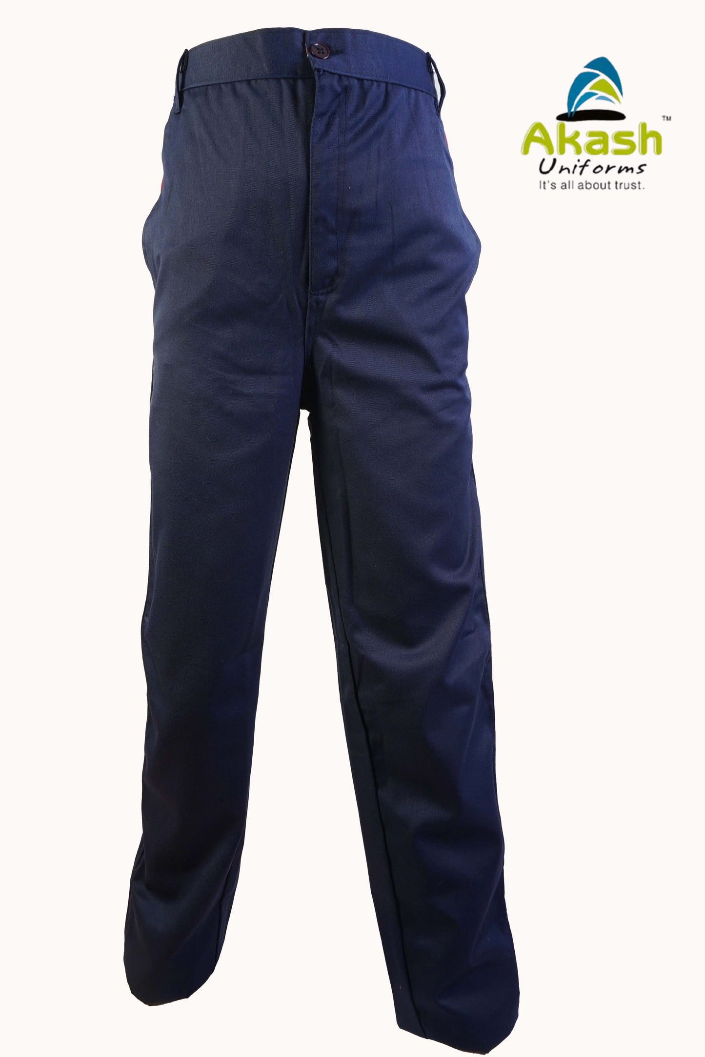 G.D.GOENKA FULL PANT(NAVY BLUE)