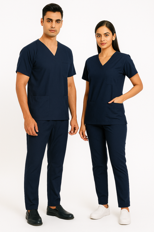 Premium Unisex 5-Pocket Scrub Suit | OT Uniform