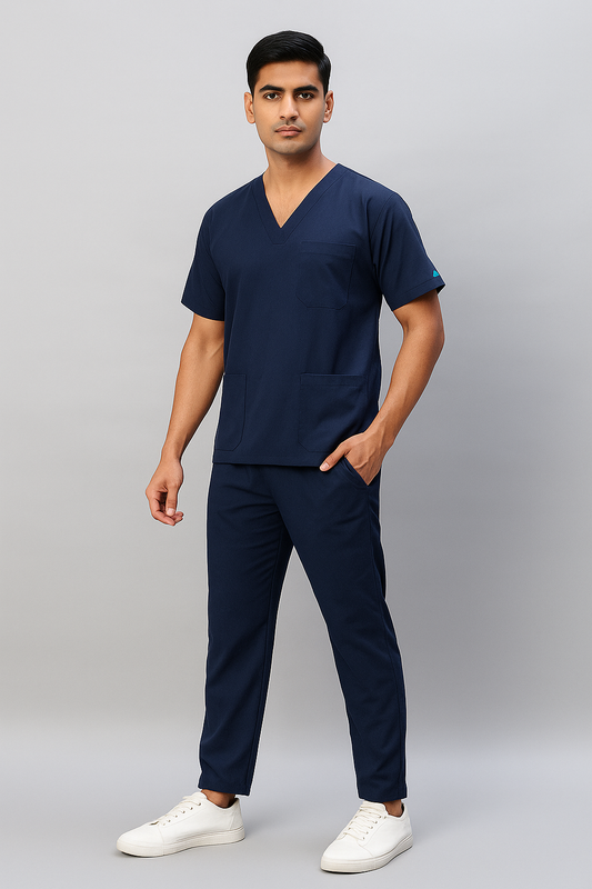 Premium Unisex 5-Pocket Scrub Suit | OT Uniform
