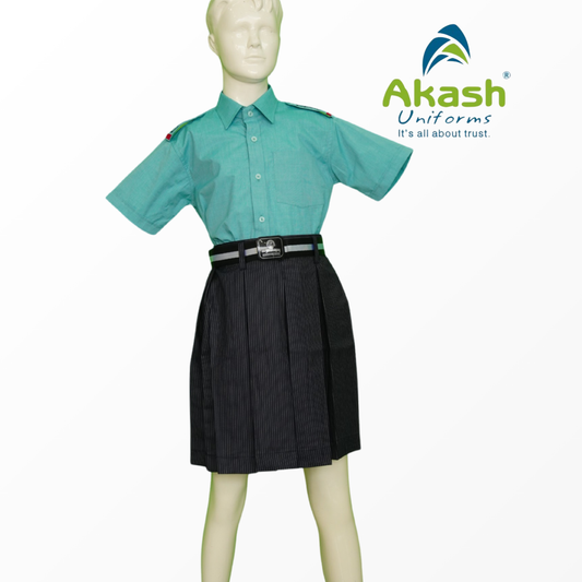 THE SHISHUKUNJ INTERNATIONAL SCHOOL, INDORE - SKIRT (WITHOUT BELT)
