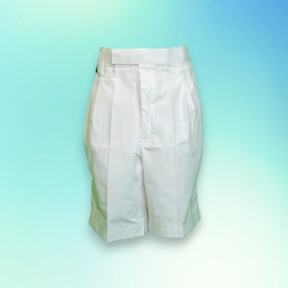 DPS (INDORE) HALF PANT (WITHOUT BELT) - WHITE