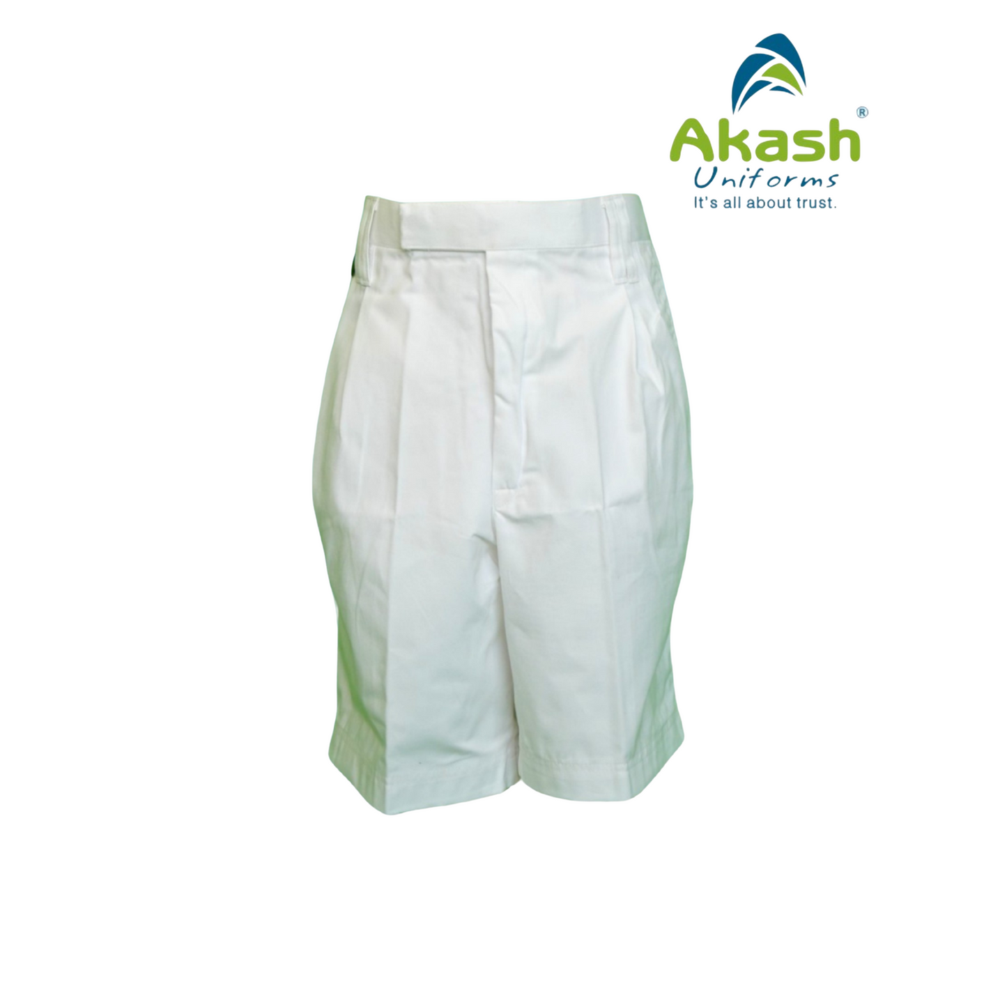 DPS (INDORE) HALF PANT - WHITE