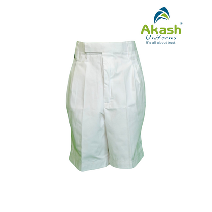 DPS (INDORE) HALF PANT - WHITE
