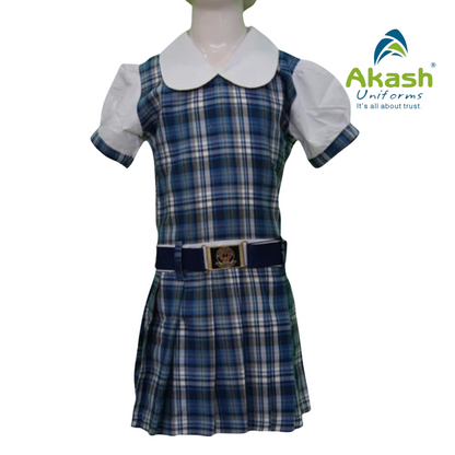 SATYA SAI  FROCK (WITHOUT BELT)