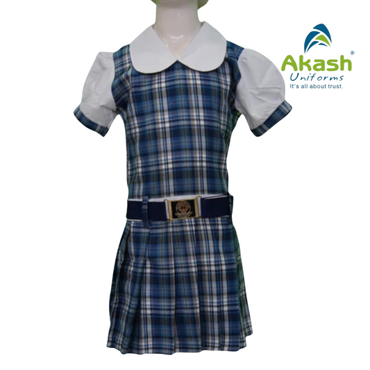SATYA SAI  FROCK (WITHOUT BELT)
