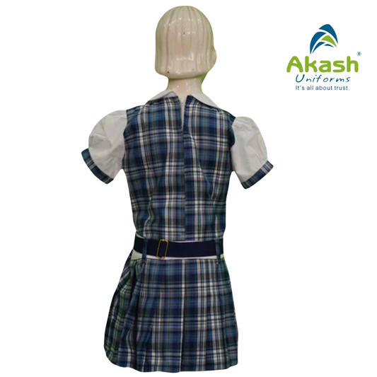 SATYA SAI  FROCK (WITHOUT BELT)